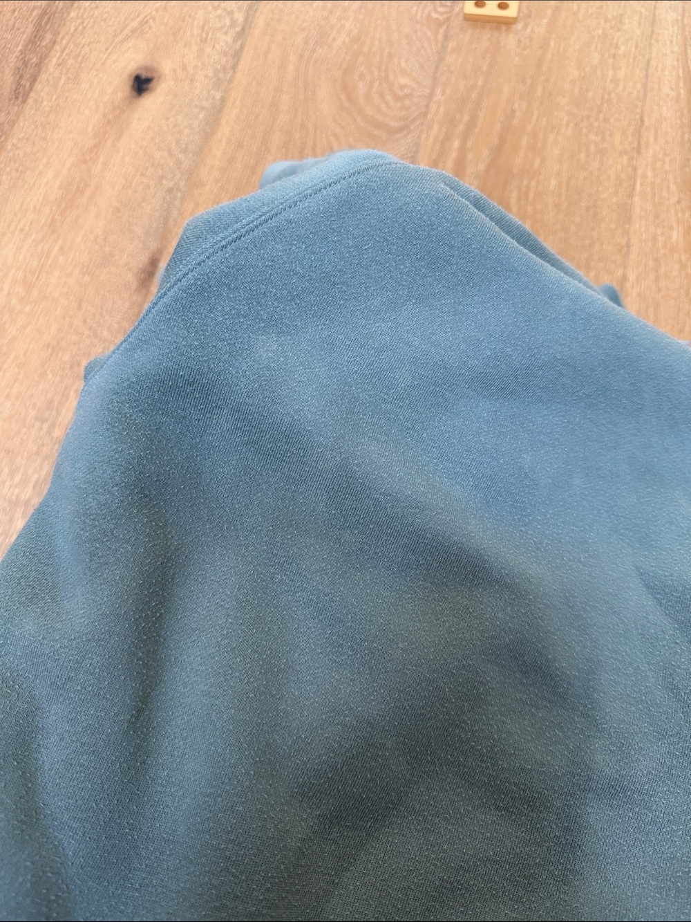 Essentials Crewneck Sweatshirt in Sage Green - Picture 7 of 9